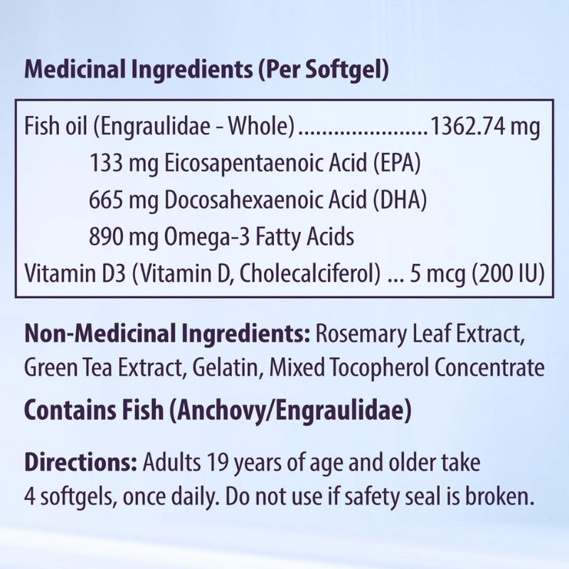 AquaOmega-5X-Ultimate-Strength-High-DHA-Omega-3-Nutrition-Facts-Per-softgel