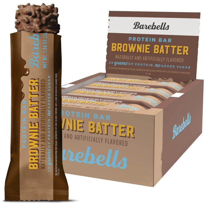 Barebells Protein Bars 12/Bars Brownie Batter – Bulldog Nutrition Canada