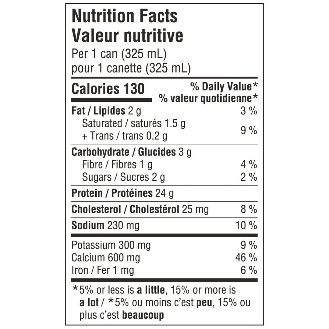 Barebells Protein Drink Chocolate Nutrition Facts – Bulldog Nutrition
