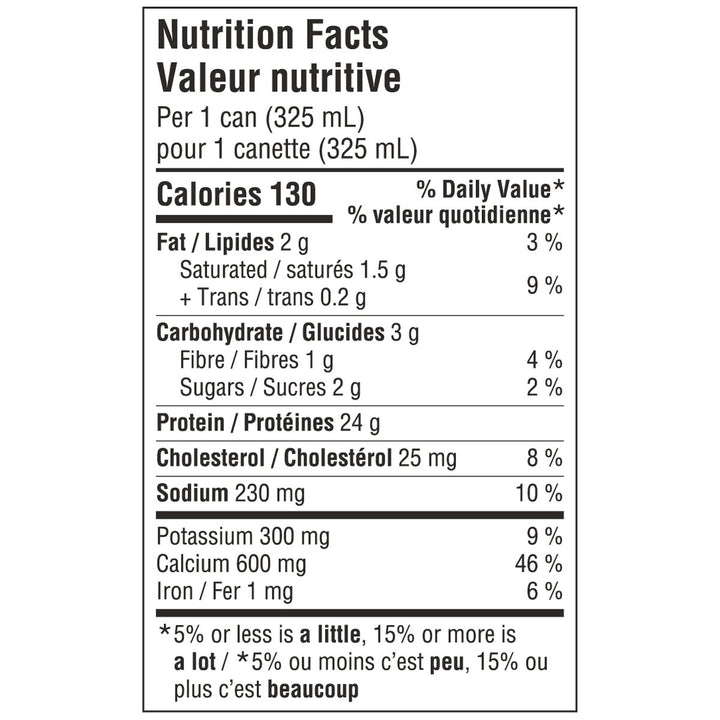 Barebells Protein Drink Chocolate Nutrition Facts – Bulldog Nutrition