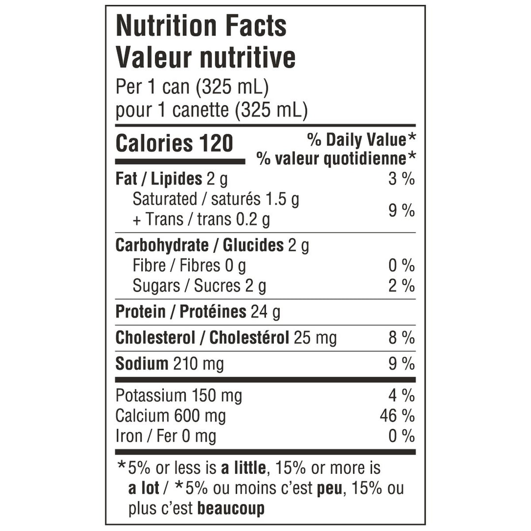 Barebells Protein Drink Vanilla Nutrition Facts – Bulldog Nutrition