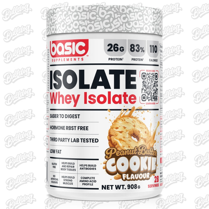 Basic-Whey-Protein-Isolate-2lbs-Peanut-Butter-Cookie