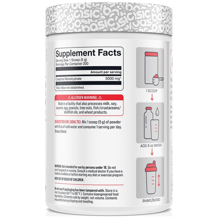 Basic_Creatine_Monohydrate_1000g_Supplement_Facts