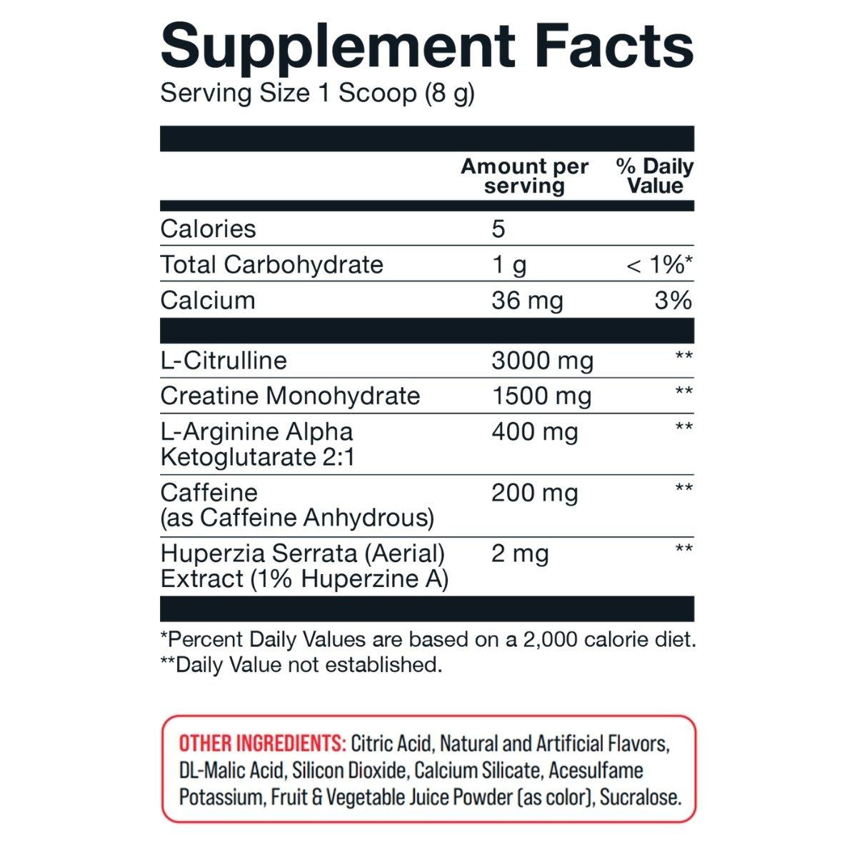 Basic Pre Workout 30 Servings Canada | Bulldog Nutrition