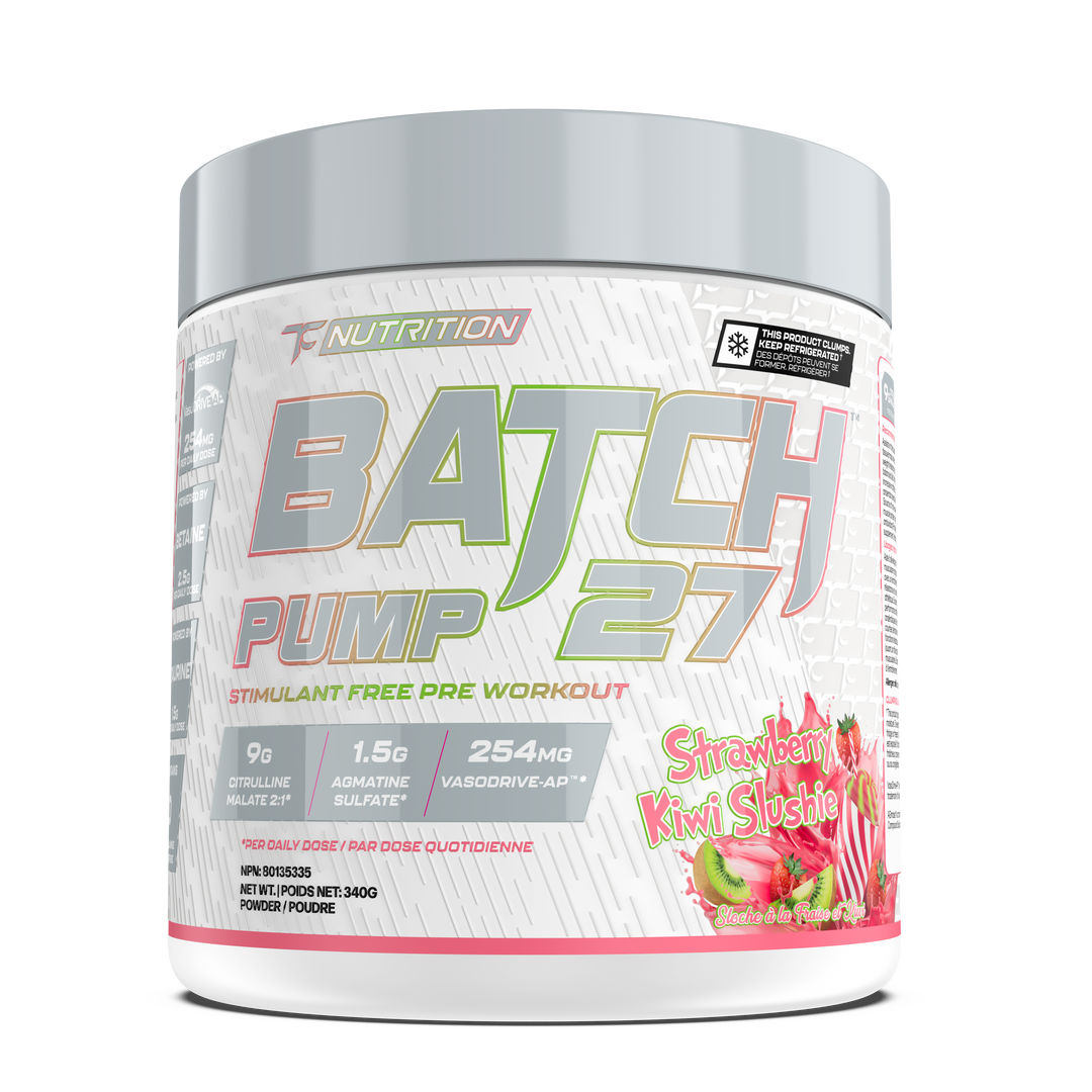 TC Nutrition Batch 27 Pump Strawberry Kiwi Slushie