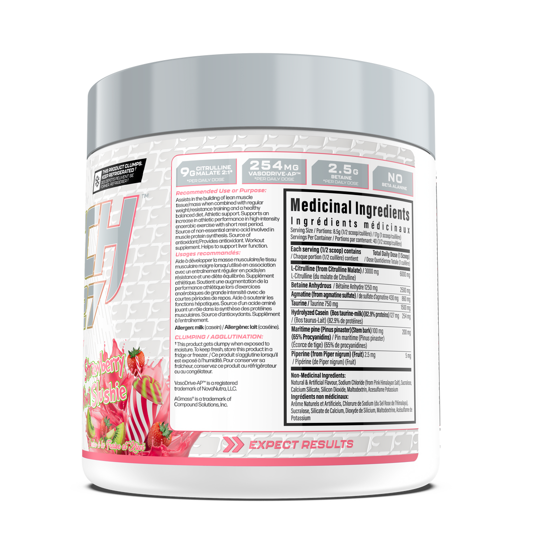 TC Nutrition Batch 27 Pump Strawberry Kiwi Slushie