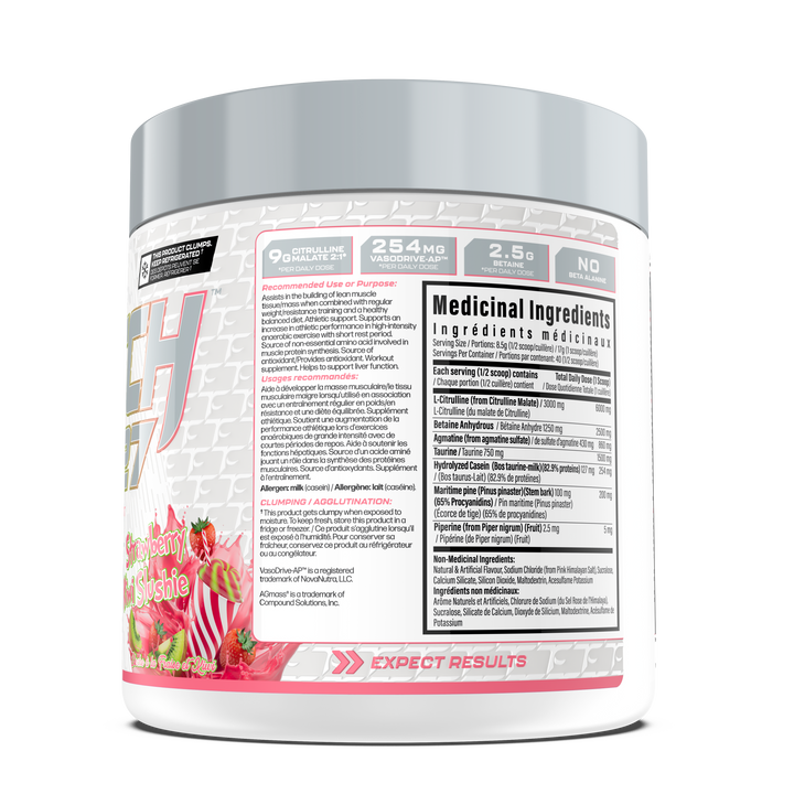 TC Nutrition Batch 27 Pump Strawberry Kiwi Slushie