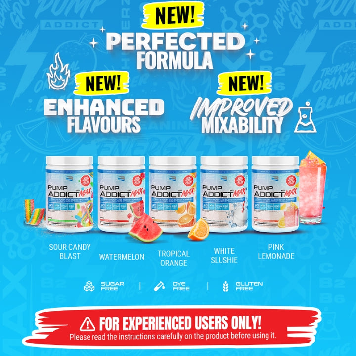 Believe Supplements Pump Addict Max Ultimate Pump and Energy Formula Benefits