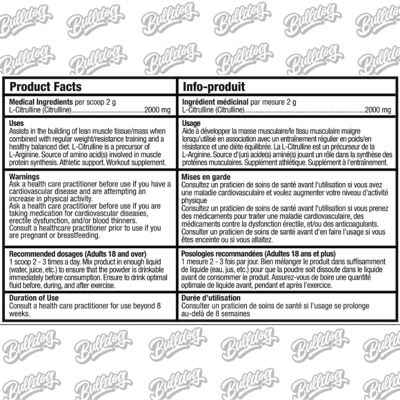 Bull-Nutrition-Pure-Citrulline-Nutrition-Facts