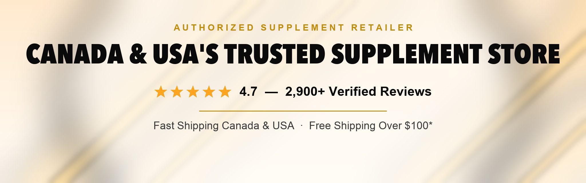Bulldog Nutrition — authorized supplement retailer, Canada and USA's trusted supplement store, 4.7 stars from 2,900+ verified reviews