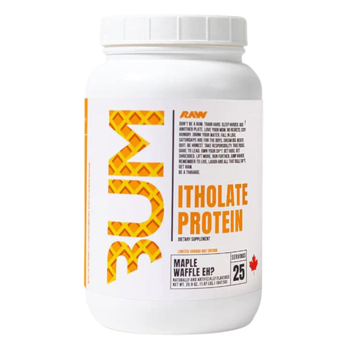 CBUM RAW Itholate Protein Powder Maple Waffle 
