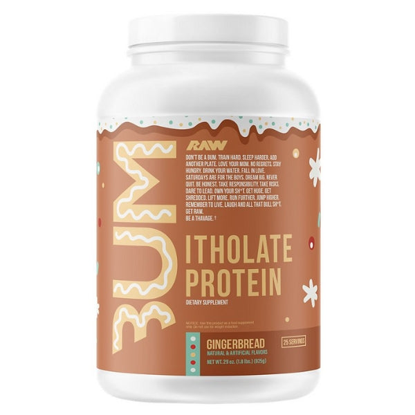 CBUM Itholate 100% Whey Protein Isolate 2lbs Gingerbread Seasonal Flavor