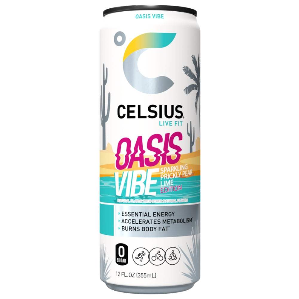 Celsius Energy Drink Sparkling Oasis Vibe