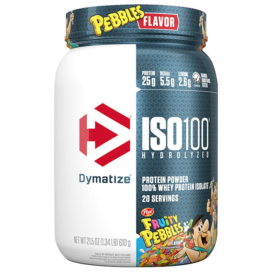 Dymatize ISO 100 20 Serve Fruity Pebbles – Bulldog Nutrition Canada