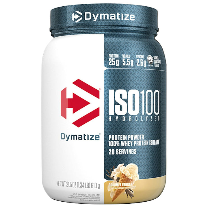 Dymatize ISO 100 20 Serve Gourmet Vanilla – Bulldog Nutrition Canada