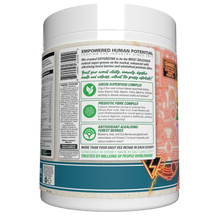 EHP Labs X Ghostbusters OxyGreens Daily Super Greens Proton Plasma Benefits