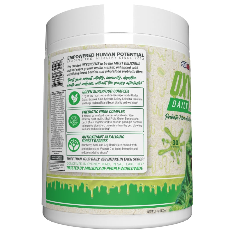 EHP Labs X Ghostbusters OxyGreens Daily Super Greens Slimer Benefits