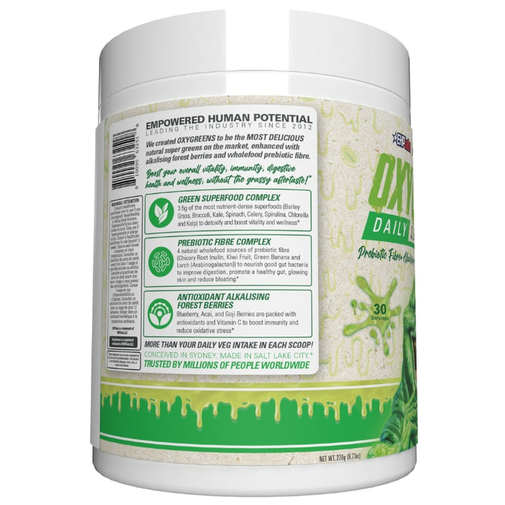 EHP Labs X Ghostbusters OxyGreens Daily Super Greens Slimer Benefits