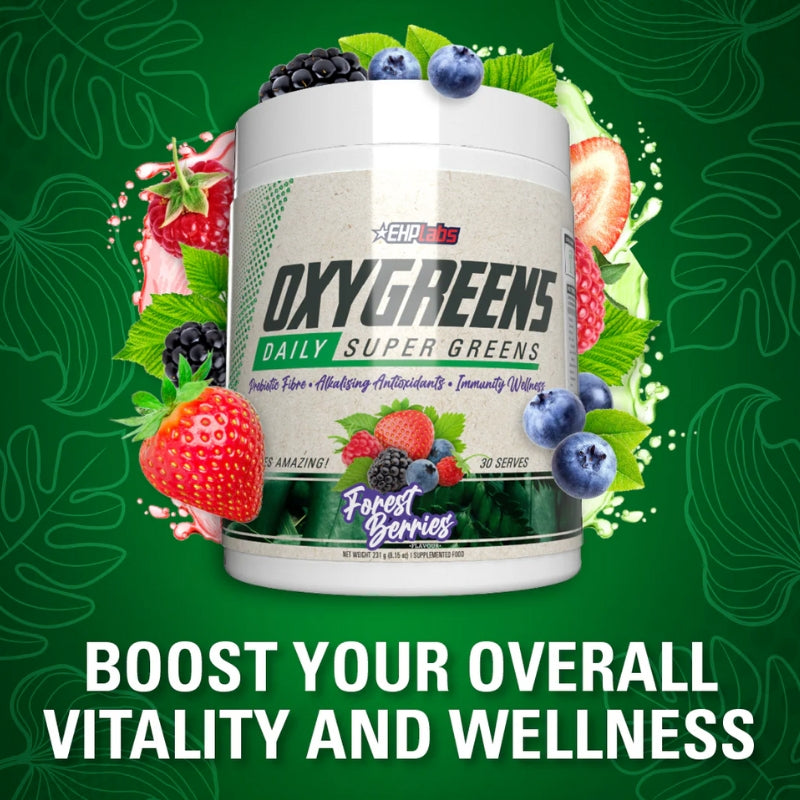 EHP Labs Oxygreens Daily Super Greens Wellness 