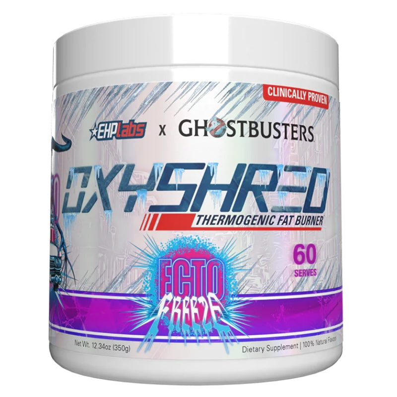 EHP Labs Oxyshred Fat Burner Powder Ghostbusters Ecto Freeze