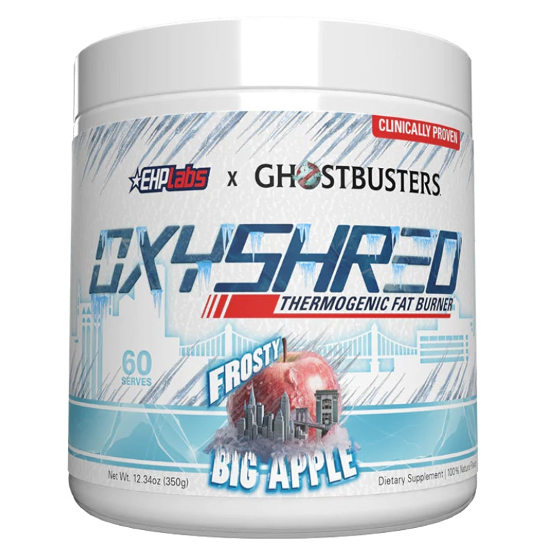 EHP Labs Oxyshred Fat Burner Powder Ghostbusters Frosty Big Apple