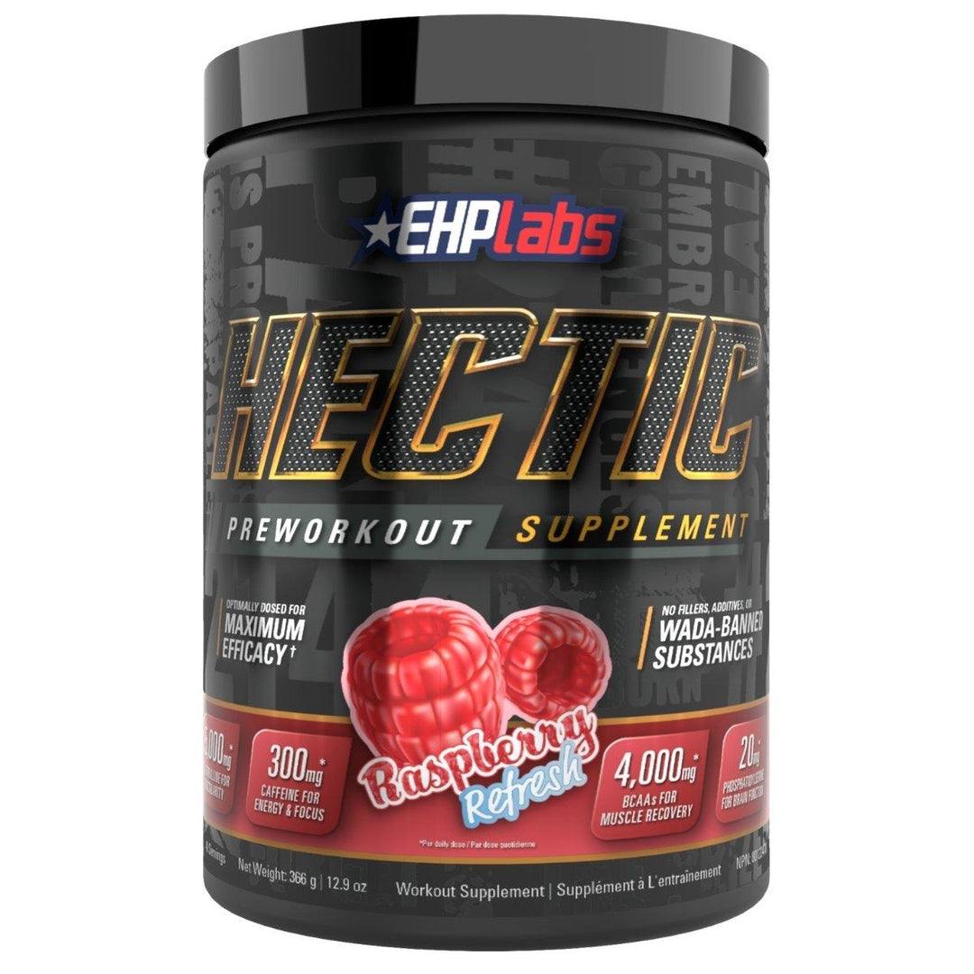 EHP_Labs_HECTIC_Pre_Workout_40_serve_Raspberry_Refresher_Canada