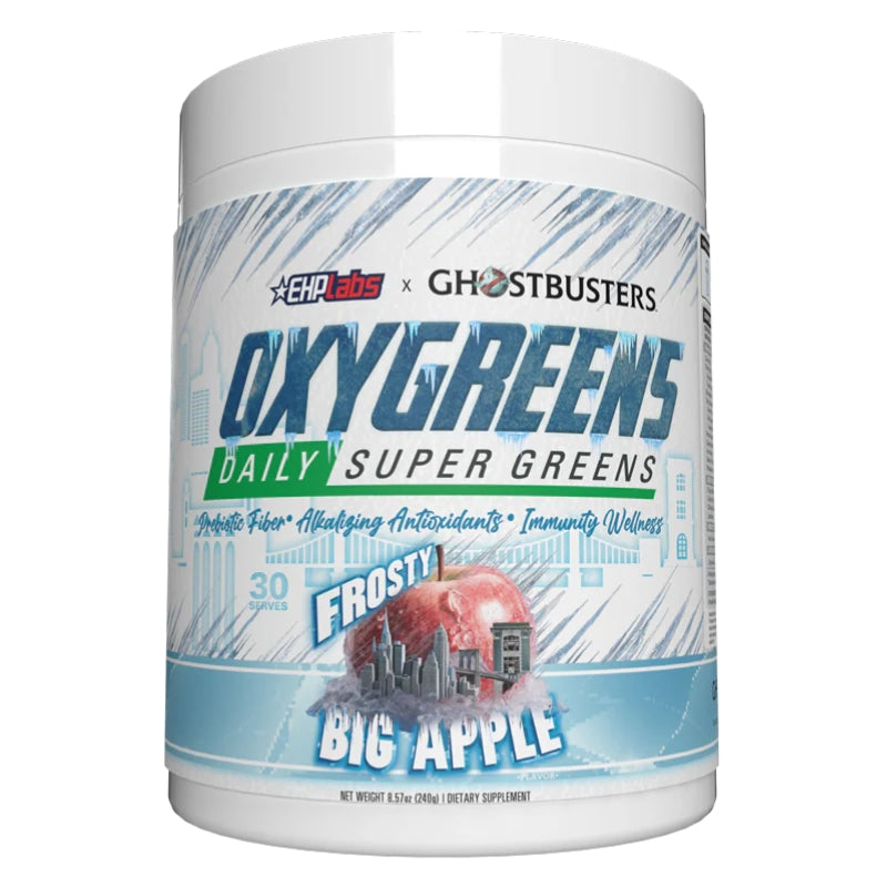 EHP Labs Ghostbusters Oxygreens Daily Super Greens Frosty Big Apple