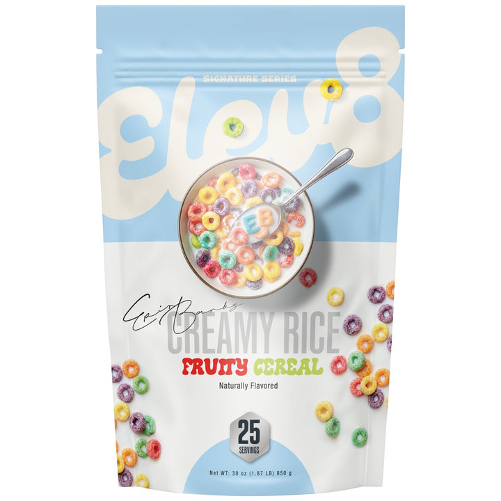 Elev8 Creamy Rice Fruity Cereal 25 servings bag