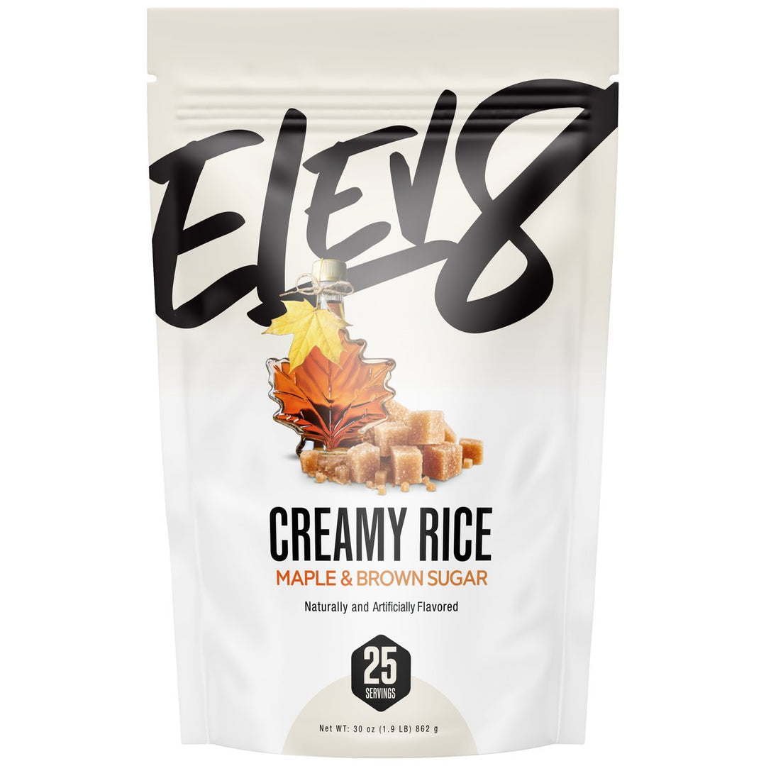 Elev8 Creamy Rice Maple &amp; Brown Sugar 25 servings bag