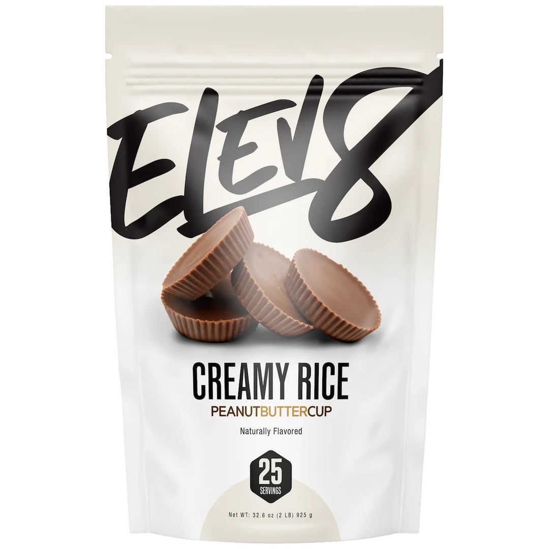 Elev8 Creamy Rice Peanut Butter Cup 25 servings bag
