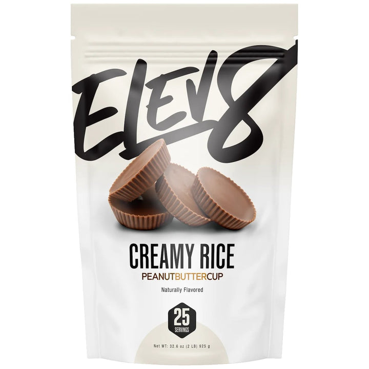 Elev8 Creamy Rice Peanut Butter Cup 25 servings bag