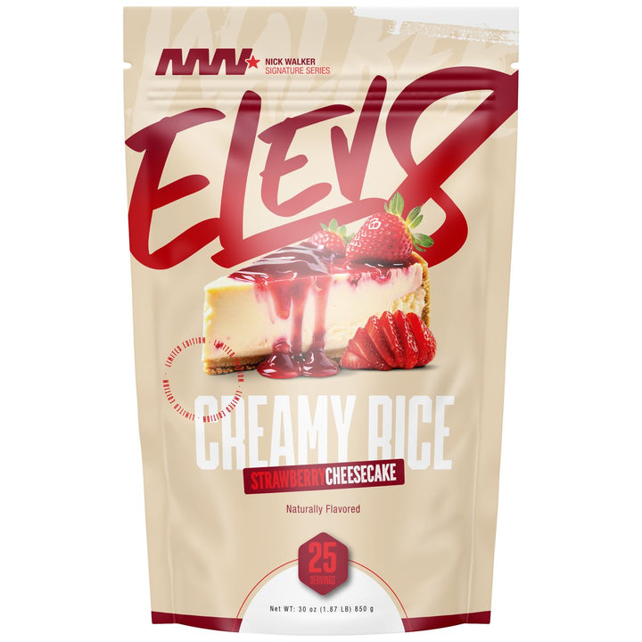 Elev8 Creamy Rice Strawberry Cheesecake 25 servings bag