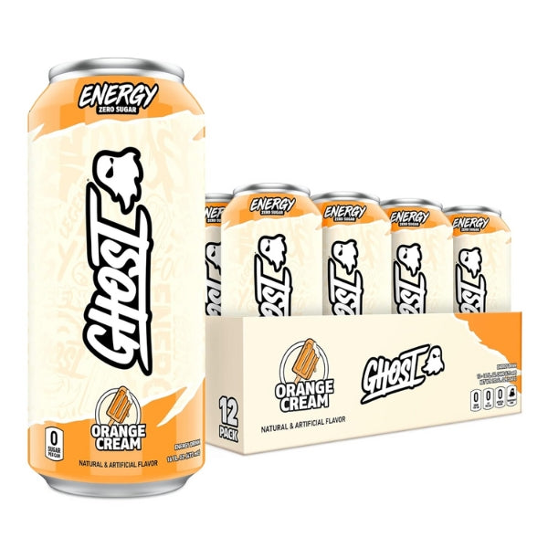Ghost Energy Drink Case Orange Cream