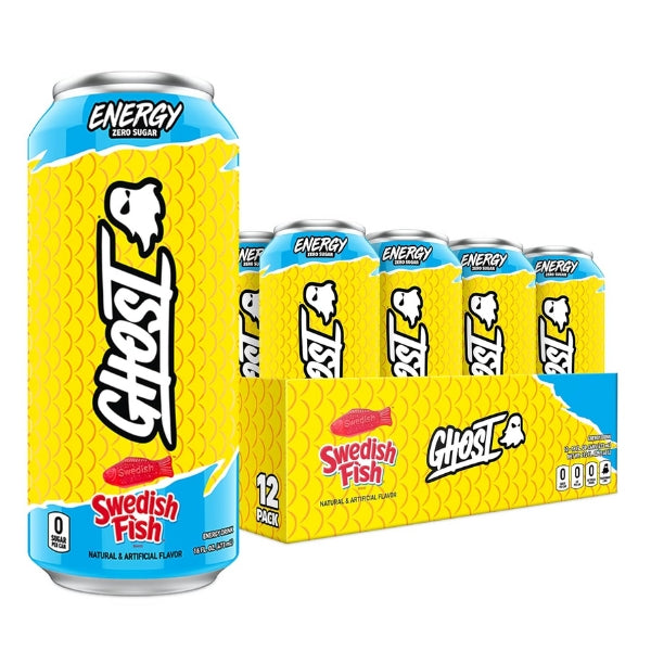 Ghost Energy Drink Case Swedish Fish