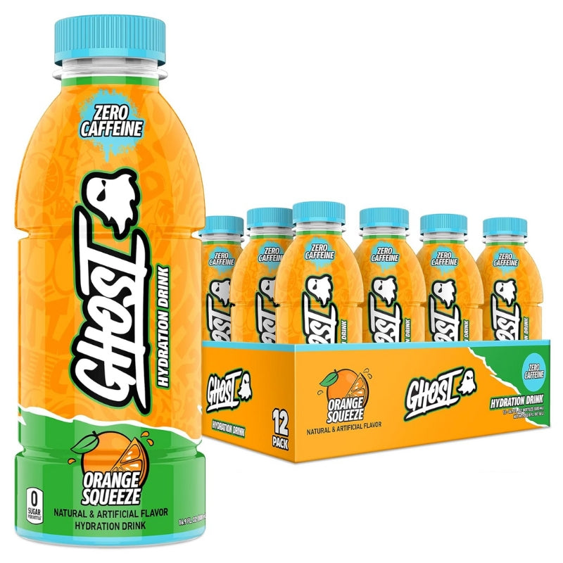 Ghost Hydration Drink Case Orange Squeeze