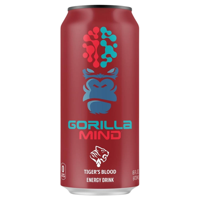 Gorilla Mind Energy Drink single can Tiger's Blood