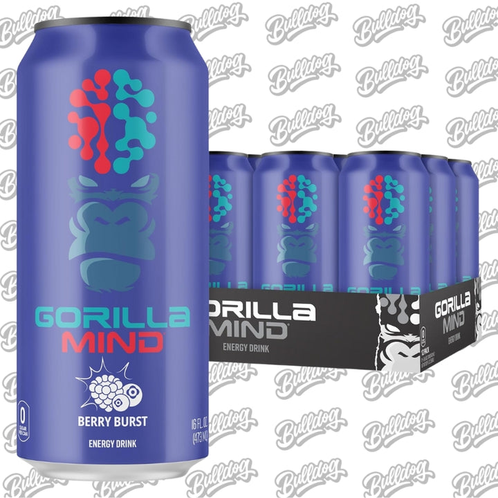 Gorilla Mind Energy Drink Case 12/cans