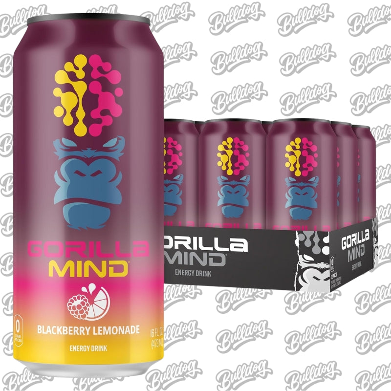 Gorilla Mind Energy Drink Case 12/cans