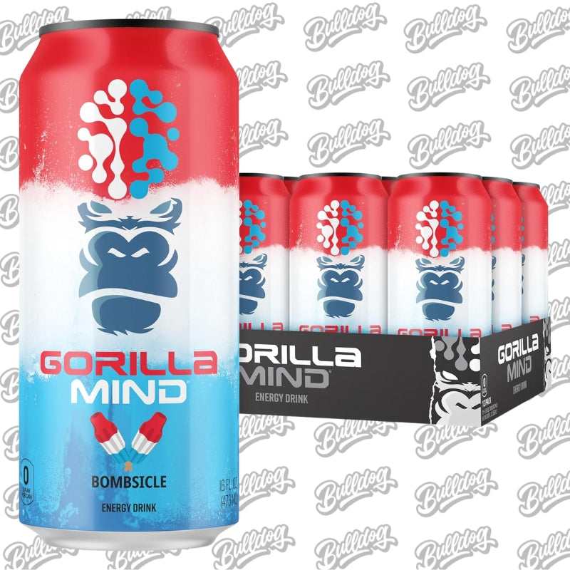 Gorilla Mind Energy Drink Case 12/cans