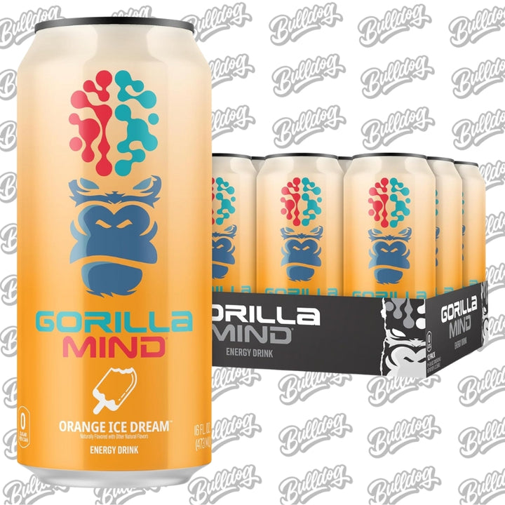Gorilla Mind Energy Drink Case 12/cans