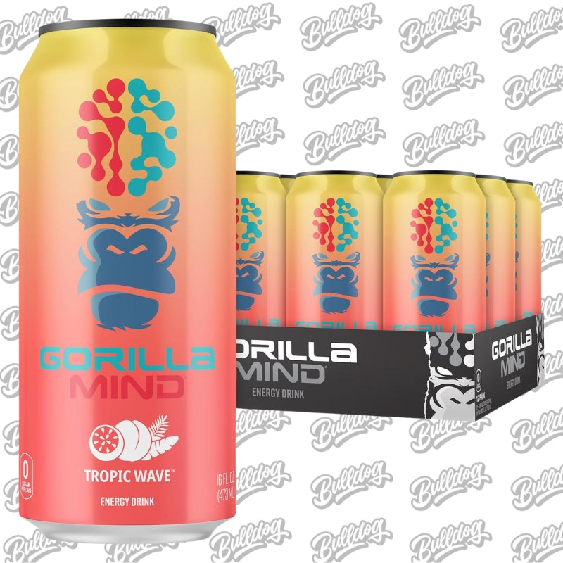 Gorilla Mind Energy Drink Case 12/cans