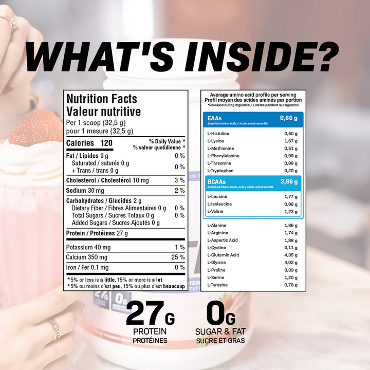 Believe Isolate Protein 1.76lbs — all flavours — available at Bulldog Nutrition Canada