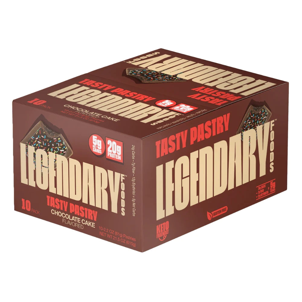 Legendary Foods Protein Pastry 10 pack Chocolate Cake