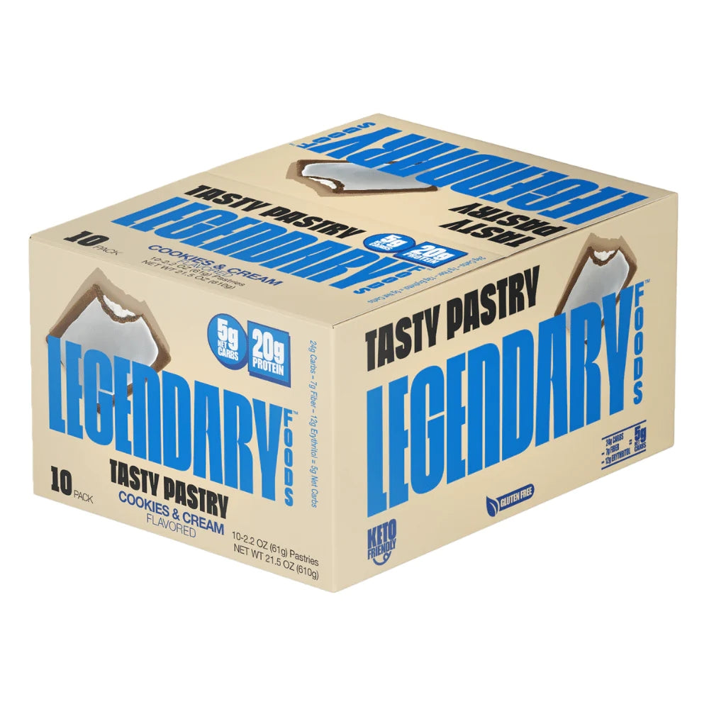Legendary Foods Protein Pastry 10 pack Cookies and Cream