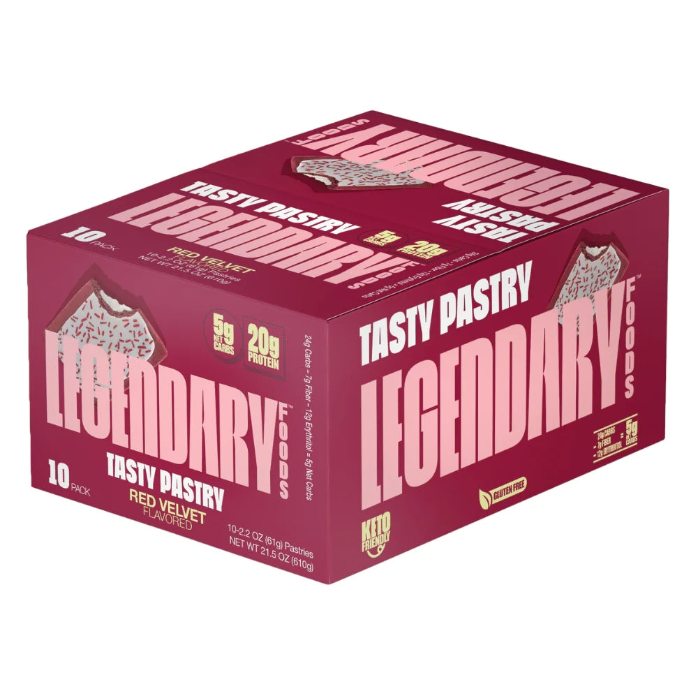 Legendary Foods Protein Pastry 10/packs High Protein Snacks