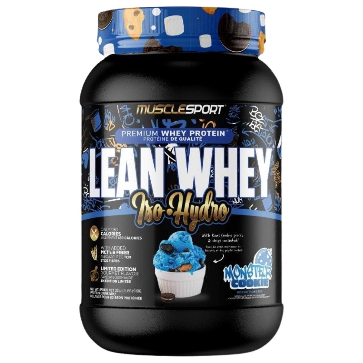 MuscleSport Lean Whey Iso Hydro 2lb | Canada — Bulldog Nutrition