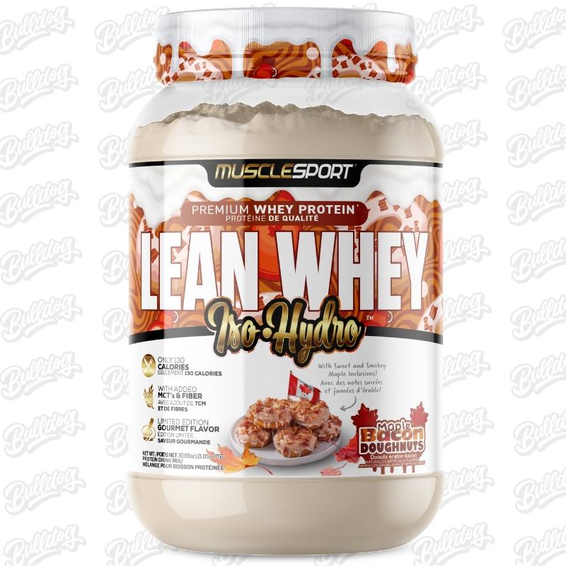MuscleSport_Lean_Whey_Iso_Hydro_2lbs_canadian_maple_bacon_doughnuts