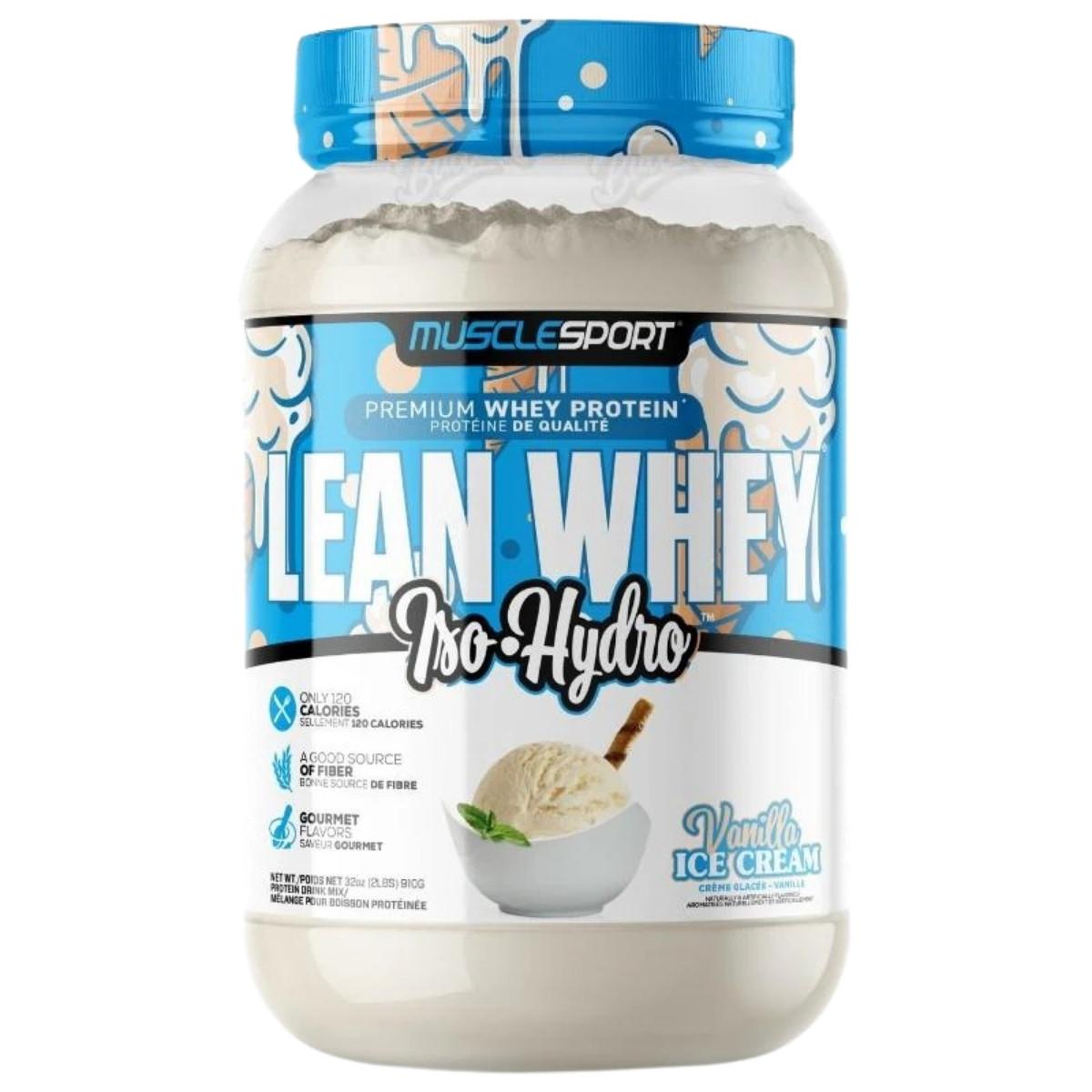 MuscleSport Lean Whey Iso Hydro 2lb | Canada — Bulldog Nutrition