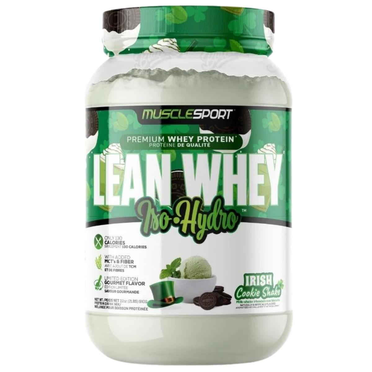 MuscleSport Lean Whey Iso Hydro 2lb | Canada — Bulldog Nutrition