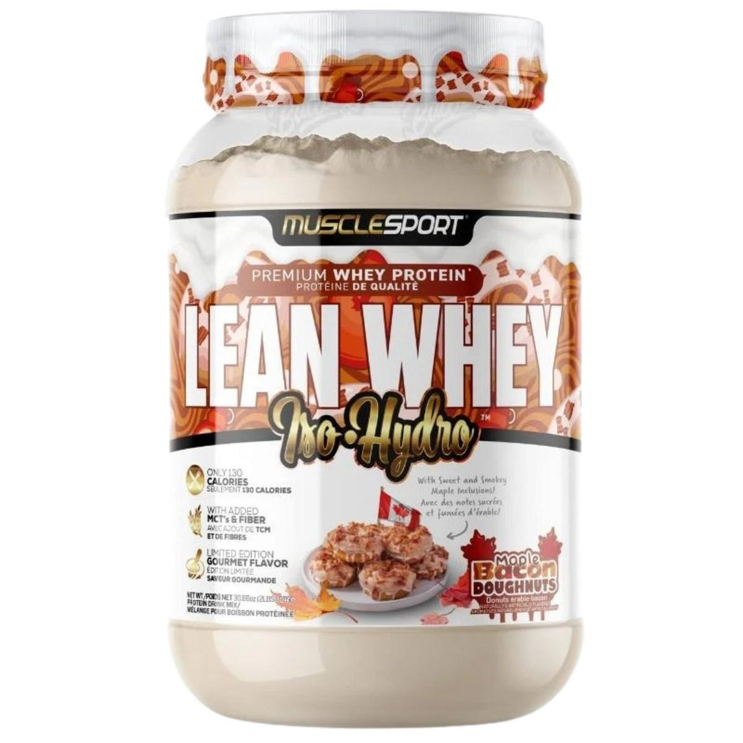 MuscleSport_Lean_Whey_Iso_Hydro_2lbs_protein_maple_bacon_doughnuts